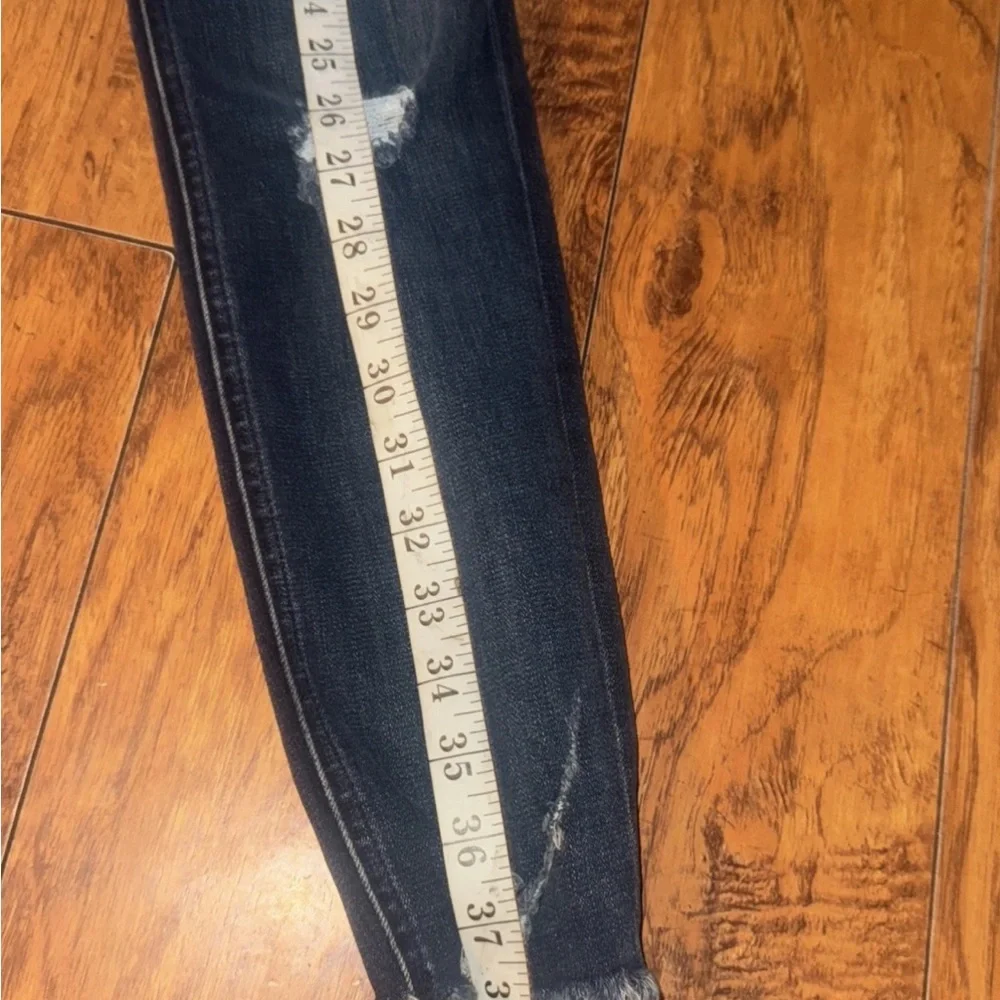 Express Ankle Legging High Rise Hyper Stretch Jeans Women’s Size 6R - Picture 8 of 10